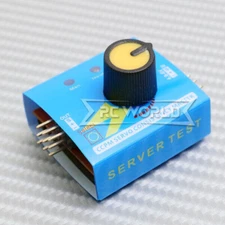 RC SERVO Tester Servo ESC Controller Up to 3 Servos