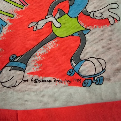 Vintage Baby Outfit Girls 24 Months Bugs Bunny Warner Bros 1989 USA 80s Summer - Picture 3 of 8