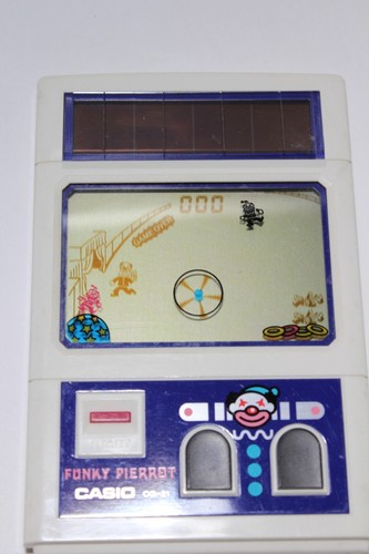 CASIO retro Electronic Game Funky Pierrot CG-21 Casio Computer retro - Picture 2 of 7