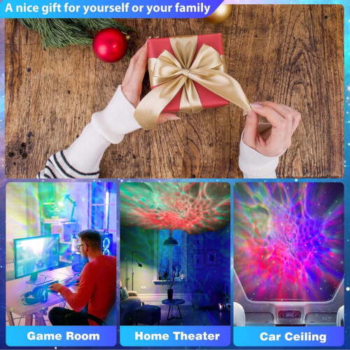 Star & Nebula Projector – Galaxy Night Light for Bedroom & Home Theater! - Picture 8 of 12
