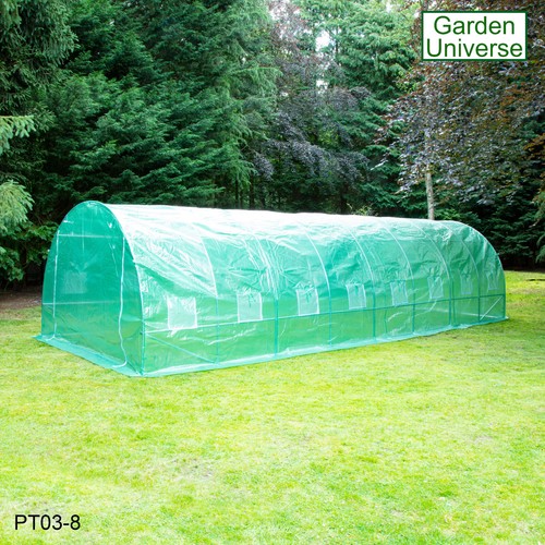 Polytunnel Gardening Greenhouse 8 Sizes By Garden Universe poly tunnel 3m - 10m - Picture 87 of 108