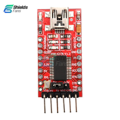 Mini FT232RL FTDI Converter Adapter Module USB to TTL Serial 3.3V5V for Arduino - Picture 2 of 13