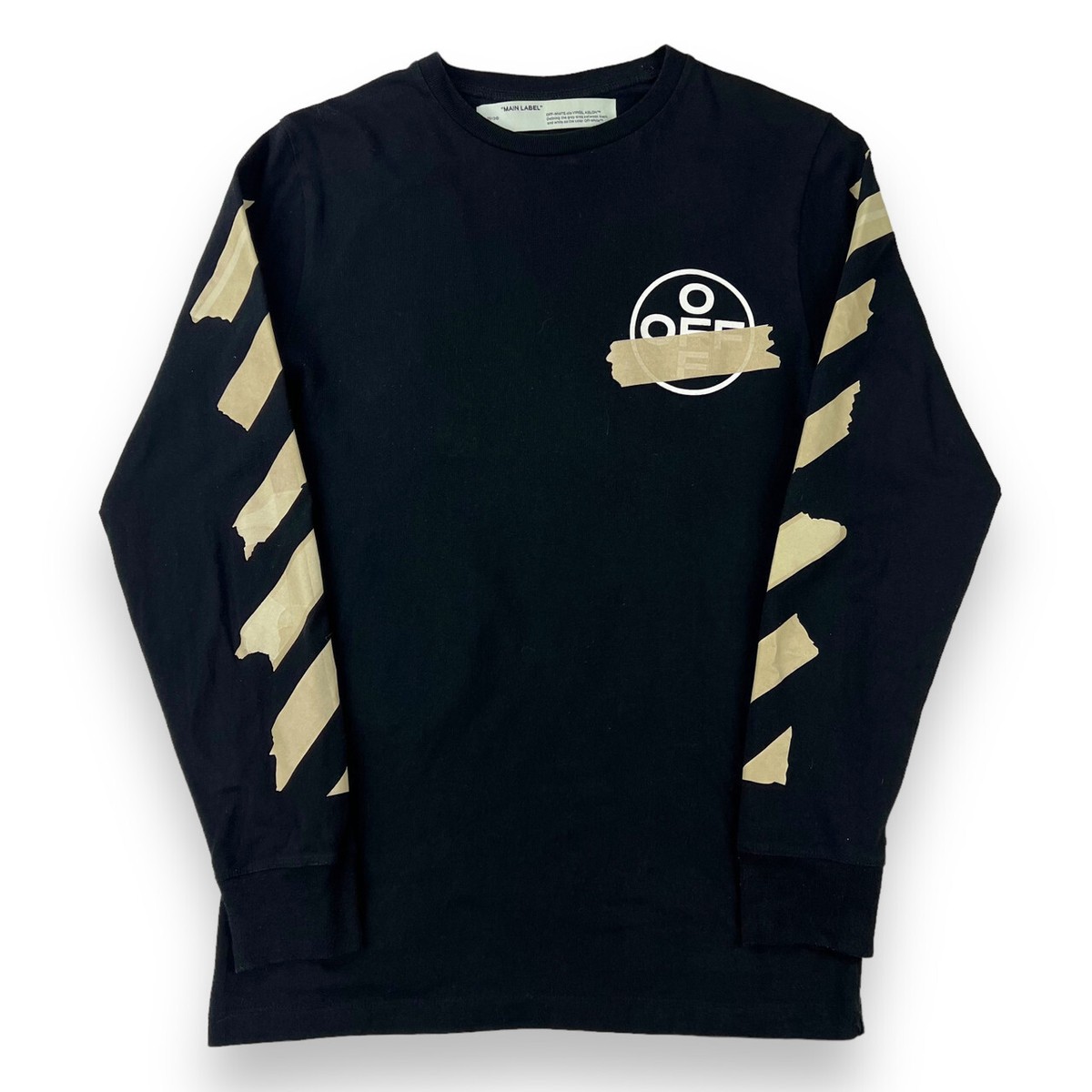 トップス 20SS OFF WHITE TAPE ARROWS LONG SLEEVES トップス 20SS OFF WHITE TAPE ARROWS LONG SLEEVES Off-White