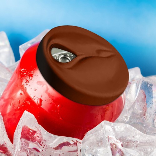 Bachelor Party Novelty Vagina Shaped Can Lids Spoof Silicone Can Cover Can Case - Picture 7 of 11