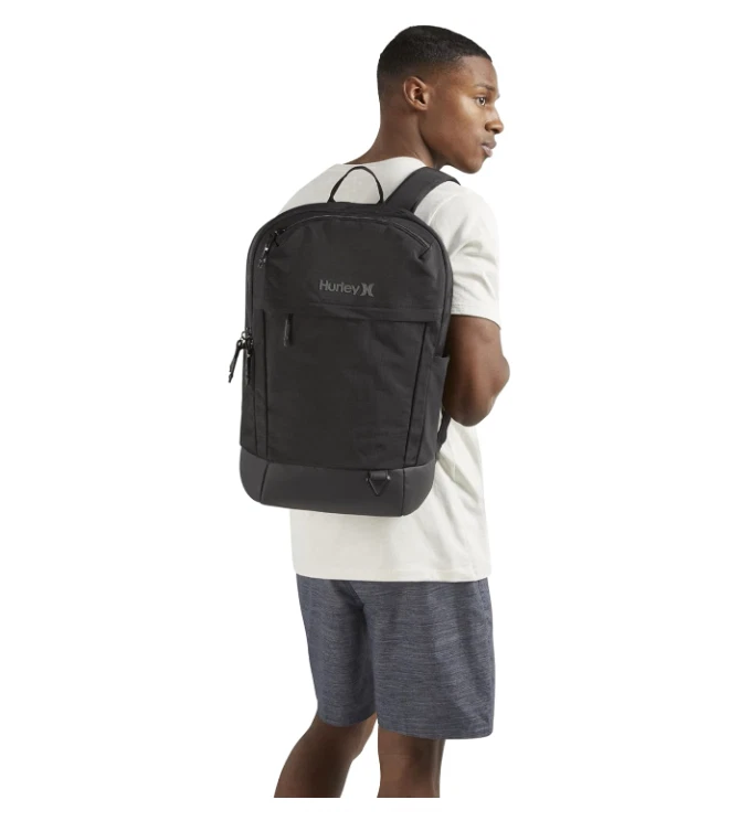 Mochila Hurley Para Hombres Clásica Pico Viaje Escolar Negra Talla Única 9A7390-023 Foto 3 de 4