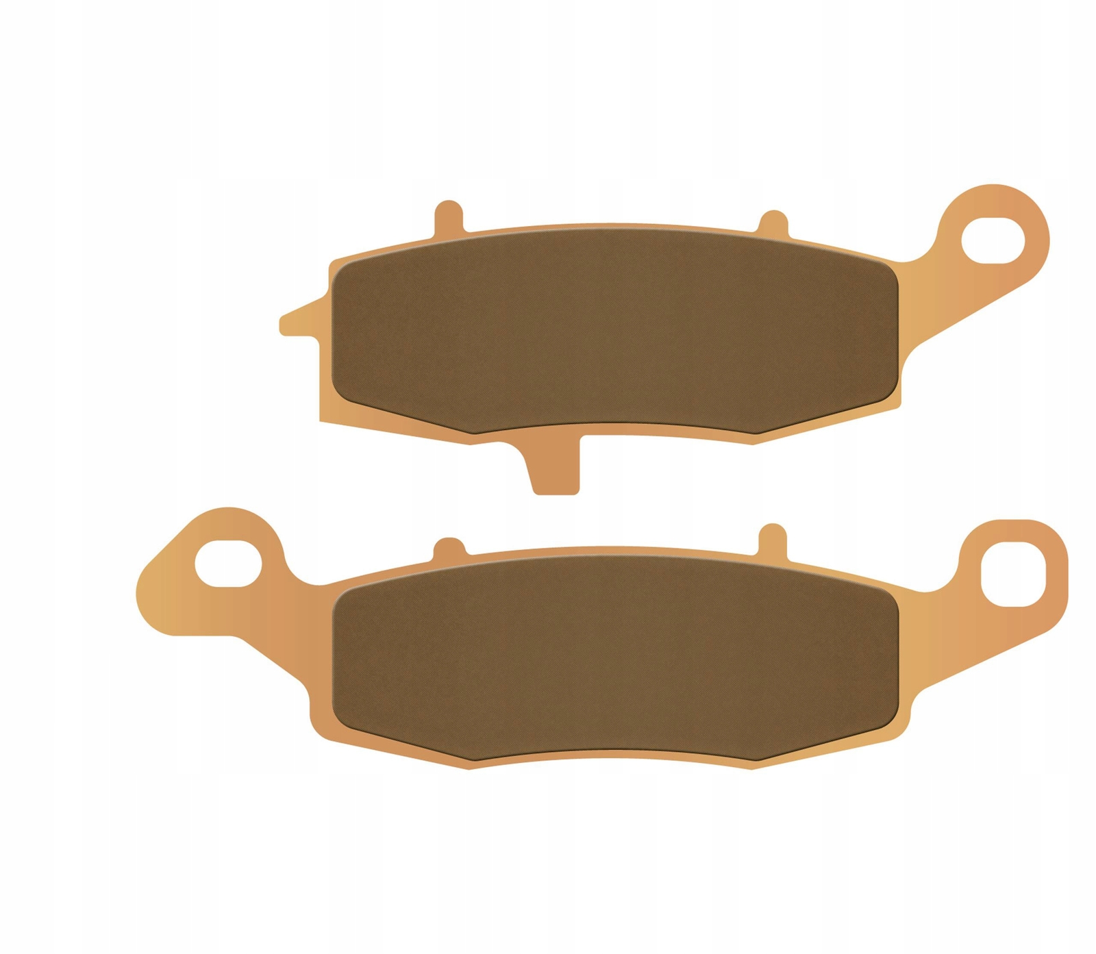 Plaquettes de frein KH231 Sintered avec endurance thermique maximale