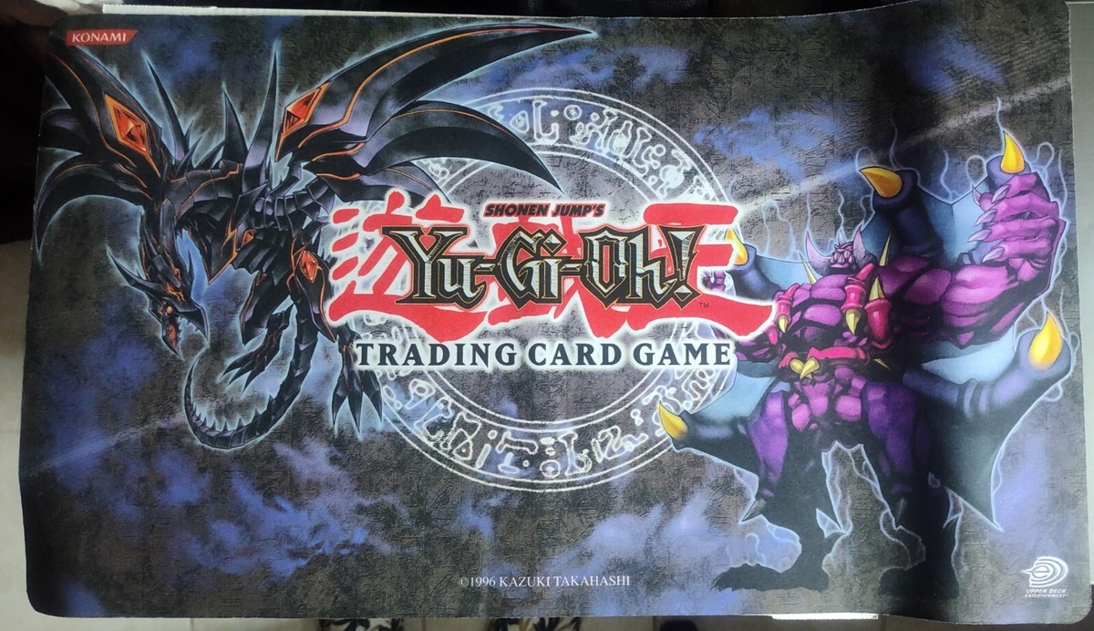 YuGiOh Official Playmat Vampire Genesis Red Eyes Darkness Dragon