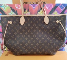 New Vuitton Neverfull MM Monogram Cerise M411...