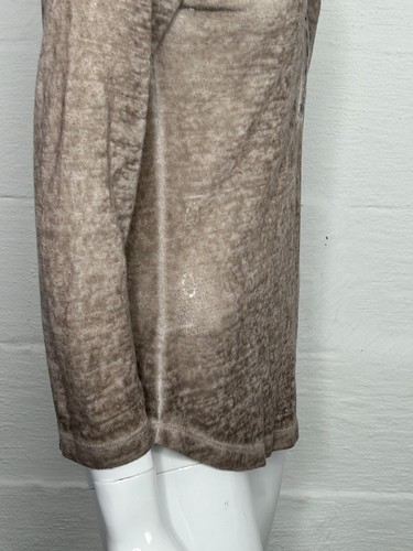 Venus Top Henley Women Size S Brown Shirt Long Sleeve Lightweight Cottage Lace - Picture 9 of 16