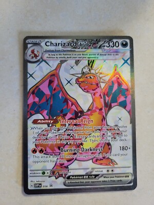 Charizard Ex Stage 2. hp 330 holo. great condition. Illus. Takuyoa