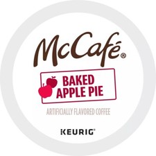 McCafe Baked Apple Pie Coffee,K-Cup Pods, 72 Count - Bulk Stock