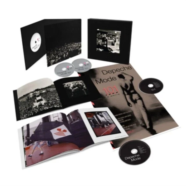 BLU-RAY +  2 DVD + 2 CD BOX SET DEPECHE MODE 101 Limited Editon 5 Disc Set