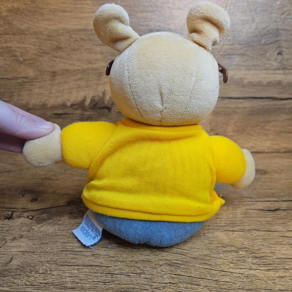 Antigo Eden 1995 Arthur PBS Pelúcia Fofinho Macio DW 2 bicho de pelúcia  - Imagem 4 de 4