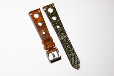 High Quality Custom Handdn 18mm Two-Stitch Rally strap