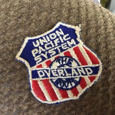 The Overland Route Union Pacific Train Patch kleiner