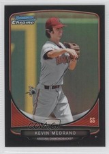 2013 Bowman Prospects Chrome Black Refractor 13/99 Kevin Medrano #BCP108 8q4