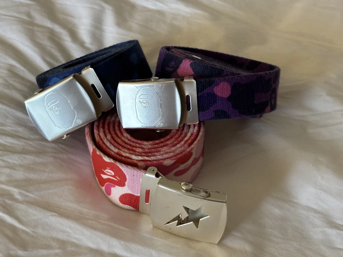 A Bathing Ape Belts for Men for sale | eBay
