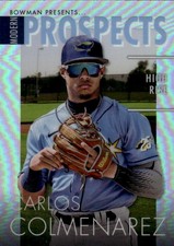 2023 Bowman Carlos Colmenarez #MP-18 Modern Prospects Tampa Bay Rays 3C