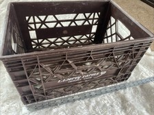 Liberty Farms Vintage Plastic Milk Bottle Crate Deposit Case 13"x19" x 11"