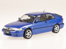 Saab 9-3 Viggen 3-door 1998 blue diecast model car 3898005 Atlas 1:43