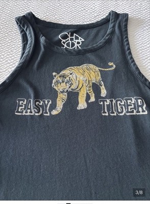 Chaser By Evereve Easy Tiger Tank top Size s Women s Blue