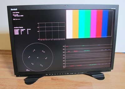 Marshall V-R261-DLW 26'' Full Resolution Desktop Dual Link  Waveform LCD Monitor