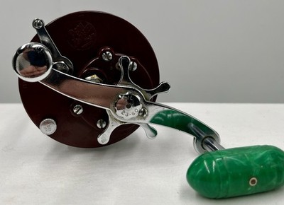 Moulinet De Pêche Vintage Penn Jig-Master #500 – Manche Vert, Made In USA
