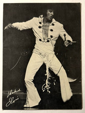 ELVIS PRESLEY International Hotel Las Vegas ORIGINAL 1972 PROMO POSTCARD