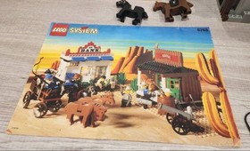 LEGO 6765 Gold City Junction 6769 Fort Legoredo Western Cowboys Set without Box