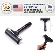 4-Inch Non-Slip Rubber Brayer Roller for Printmaking  Gluing Art Projects