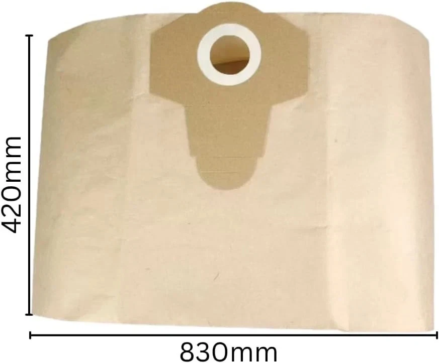 15 Pack Paper Filter Bags Compatible with Vacmaster Wet & Dry 30L Vacuum - Image 3 of 4