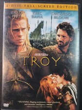 Troy DVD, 2005, 2-Disc Set, Full Frame 