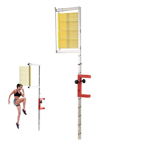 Wall Mounted Vertical Jump Tester 48"-140" Adjustable Height Vertical Jump Train - Picture 2 of 12