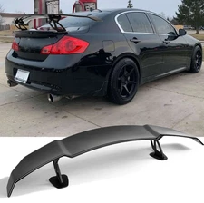 55"x8" Glossy Black GT-STYLE Rear Trunk Wing Spoiler Racing For Infiniti G37