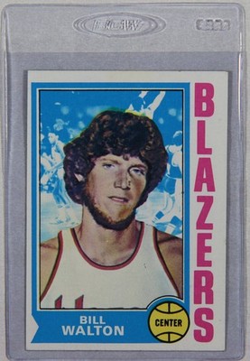 Vintage 1974/75 Topps Basketball Bill Walton Rookie RC Hall of Famer NRMT