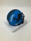 DANNY AMENDOLA DETROIT LIONS SIGNED RAVE MINI HELMET JSA WITNESS COA