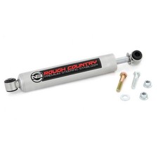 Rough Country N3 Single Steering Stabilizer Kit For 16-23 Nissan Titan Xd Diesel