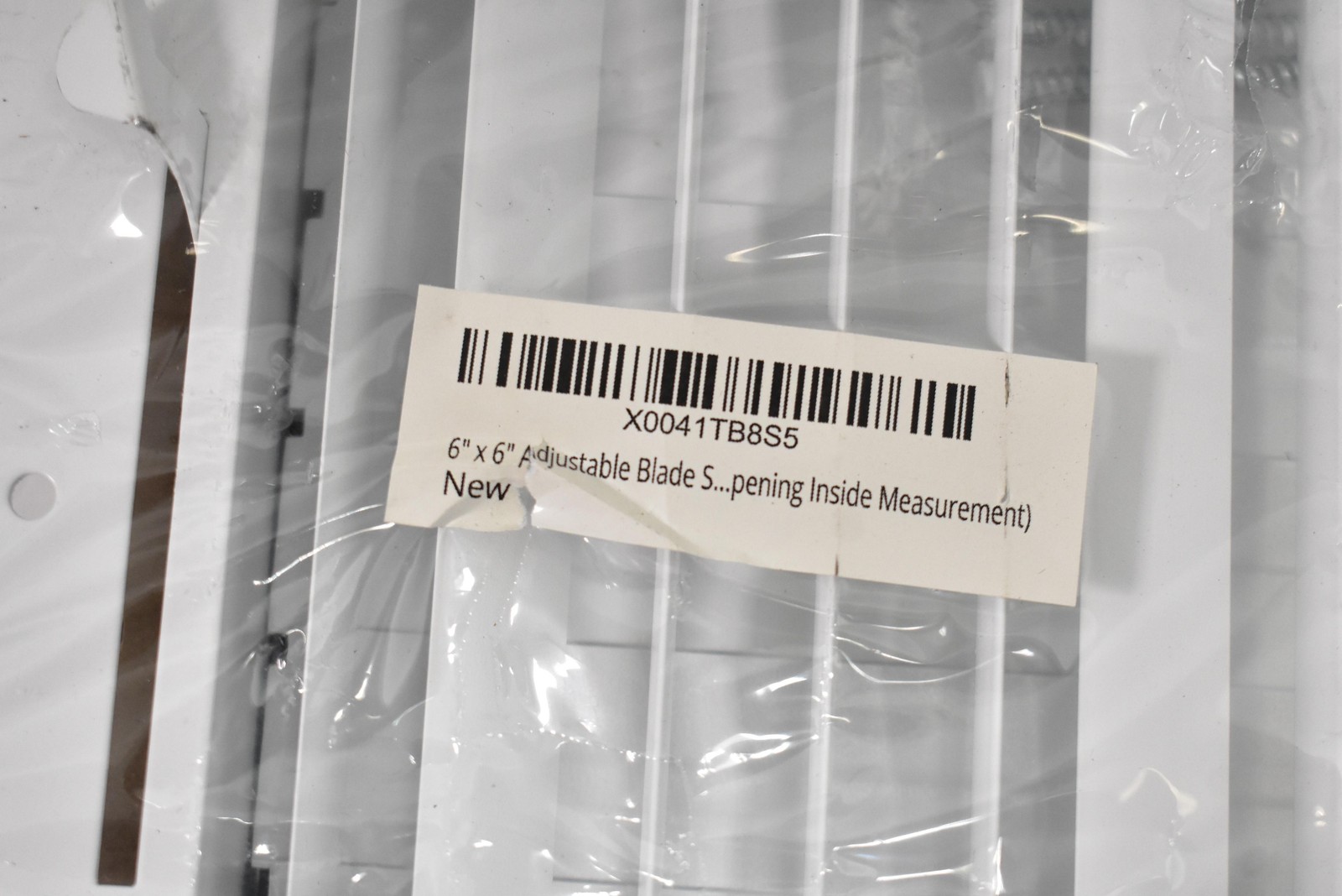 Lot of 6 KozziAir 6x6 Adjustable Blade Ceiling Wall Air Vent Register Grilles