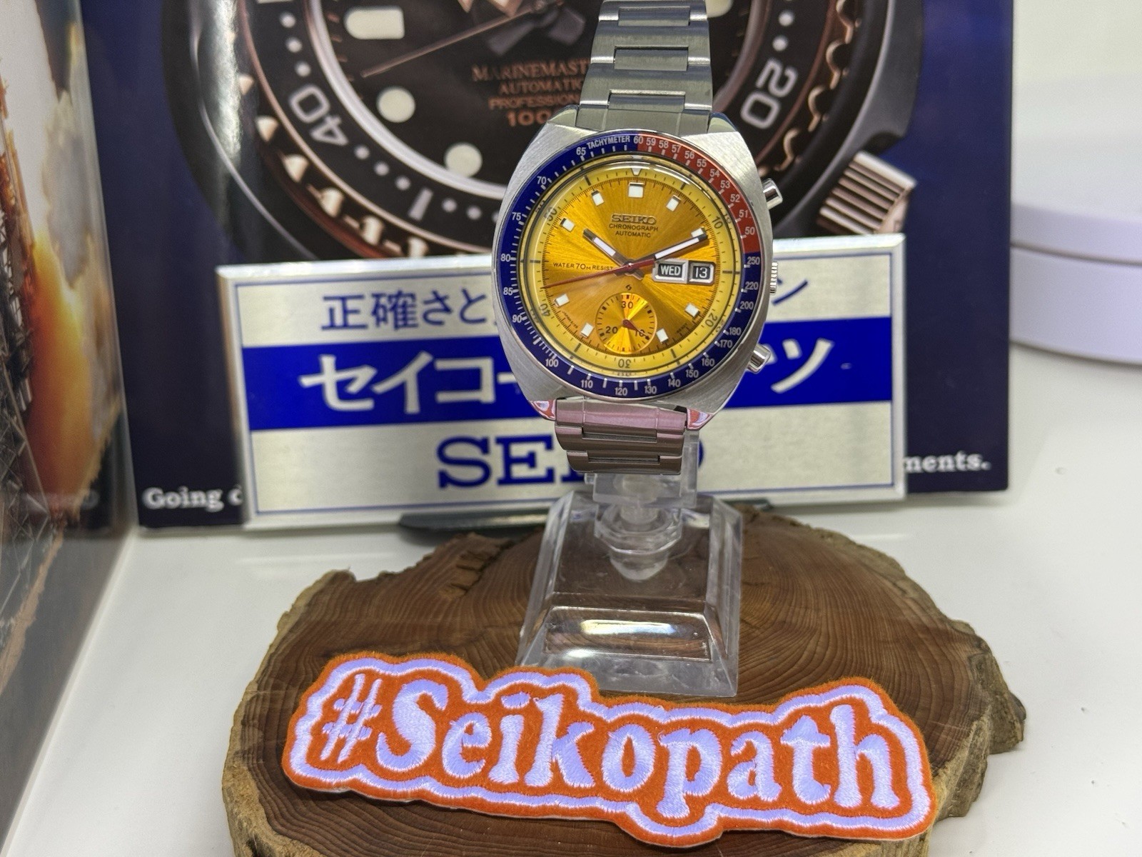 Seiko Pogue Space Watch - 6139-6002 Resist Dial Fully  Refurbished May 1977 image 9