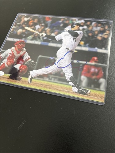 Colorado Rockies Carlos Gonzalez signed autographed 8x10 photo JSA Cert - Picture 5 of 5