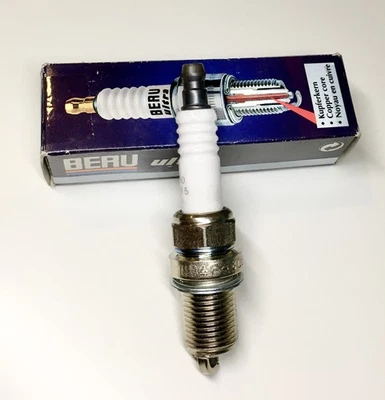 4x Beru 14F-8DUO Z 5 Zündkerze Spark Plug la bougie candela d'accensione la bují - Bild 1 von 4