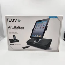 iLuv ArtStation Stereo Speaker Dock for iPad iPhone iPod with Remote Music