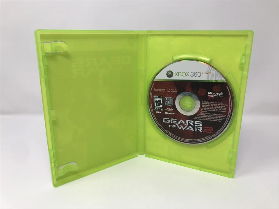 Gears of War 2 - Microsoft Xbox 360 - In Box - NO MANUAL !!  - Image 2 of 4