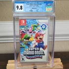 Super Mario Bros Wonder CGC 9.8 A++ 1st Print Nintendo Switch Graded 120234A
