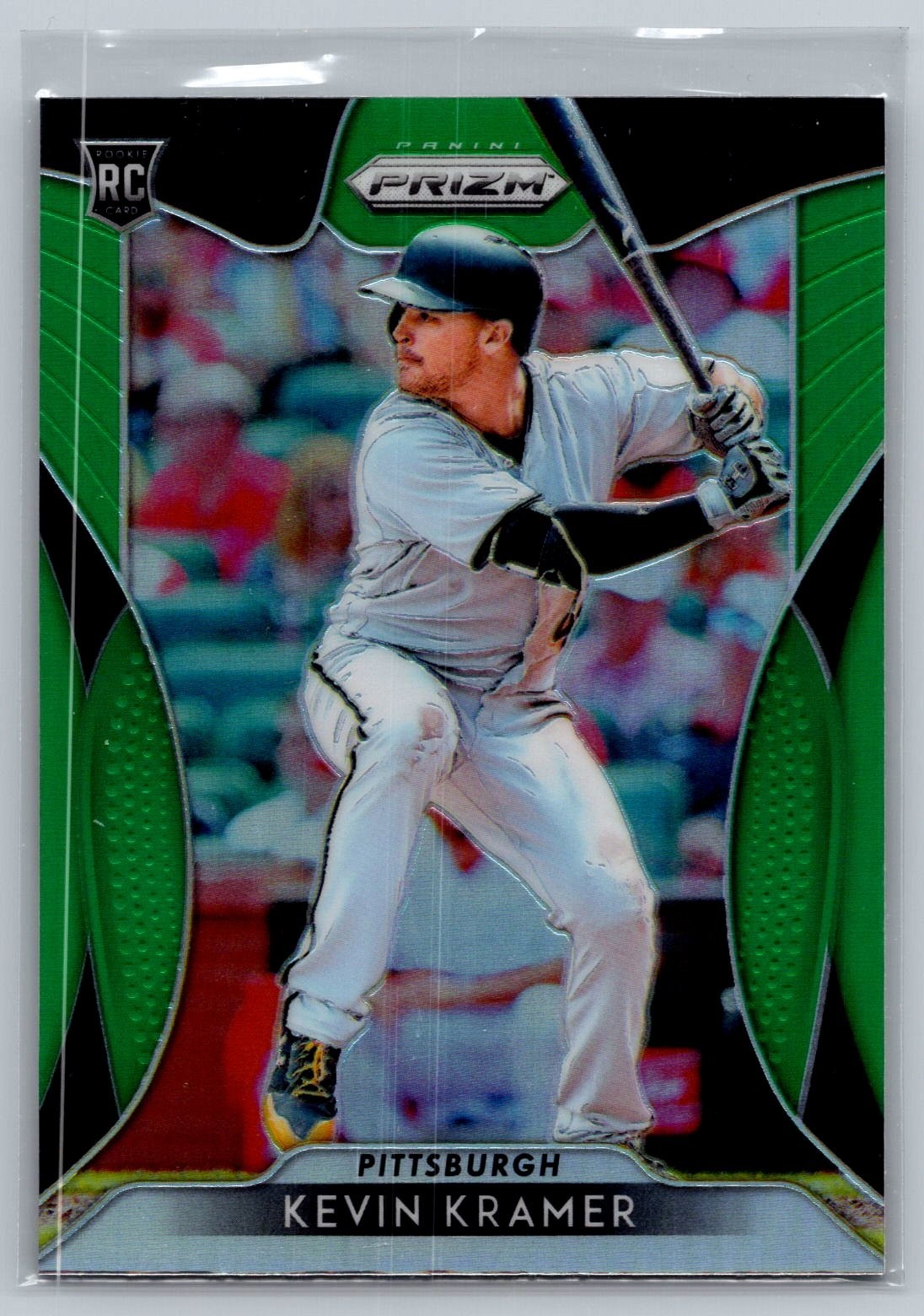 2019 Panini Green Prizm #176 Kevin Kramer RC Rookie Pittsburgh Pirates