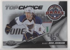 2010-11 Certified Top Choice Expo 10 2/5 Erik Johnson #4 k5i