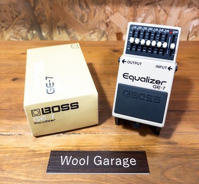 Boss GE-7 Equalizer Gitarren-Effekt-Pedal PSA guter Zustand/mit Box aus Japan