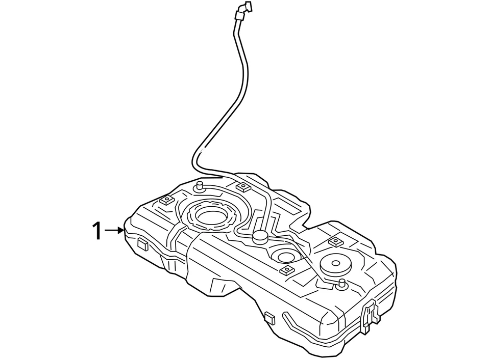 (LOCAL PICKUP ONLY) Fuel Tank Fits 16-22 BMW X1 1978994 - Image 4 of 4
