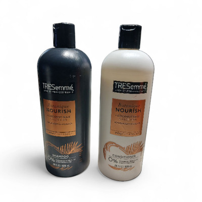 Tresemme Botanique Nourish Coconut Milk Shampoo and Conditioner 28 Fl Oz