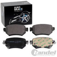 Eurobrake BremsbelÄGe Satz Hinterachse Passend FÜR Mazda 6 Bremsen | 5502223265